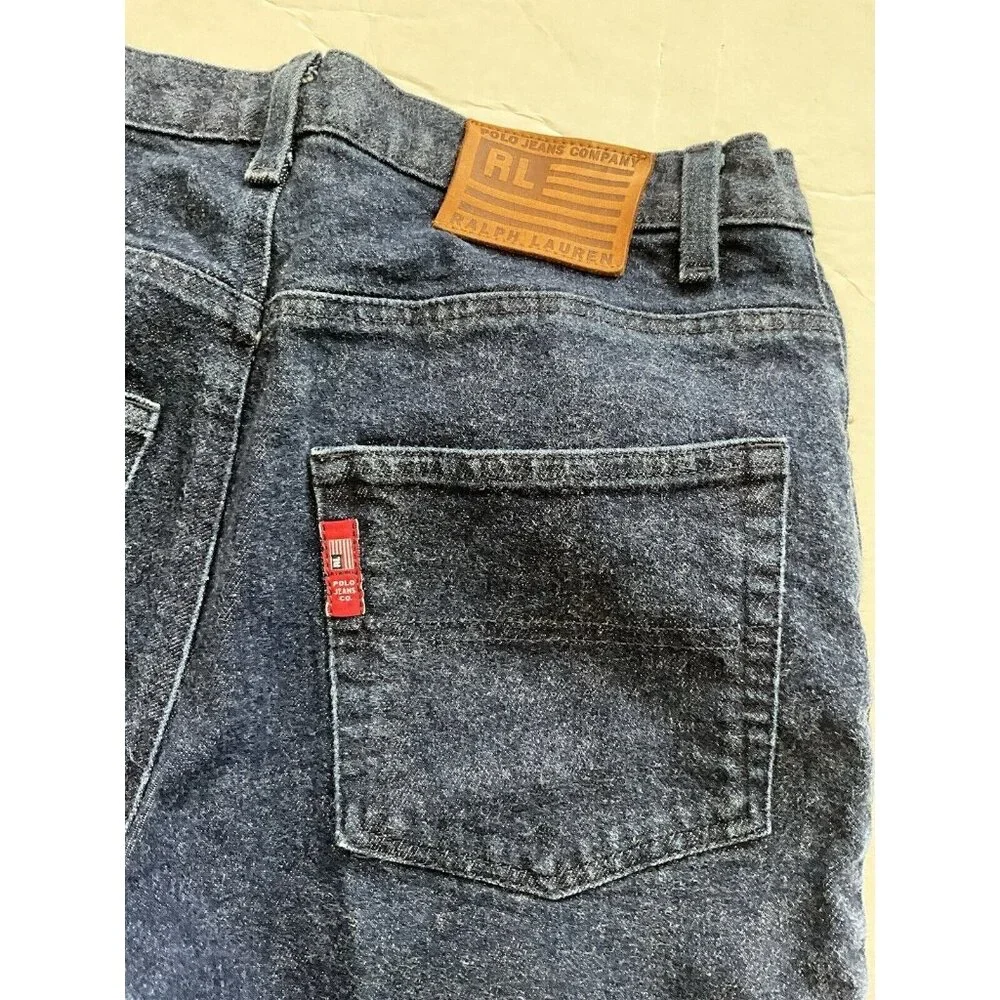 Polo Jeans Ralph Lauren Jeans Women's Size 10 Ankle Zip Capri‎ Jean Mid Rise